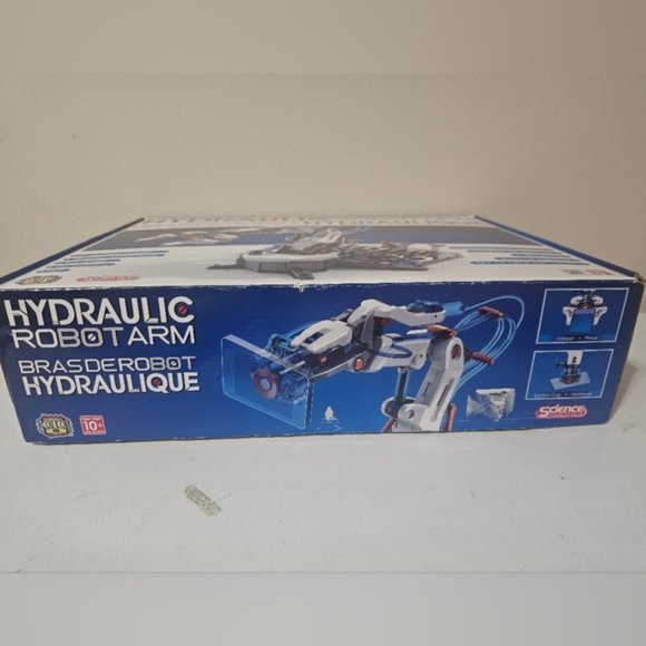 Science Discovery Hydraulic Robot Arm Kit, New In Open Box - Picture 6 of 7